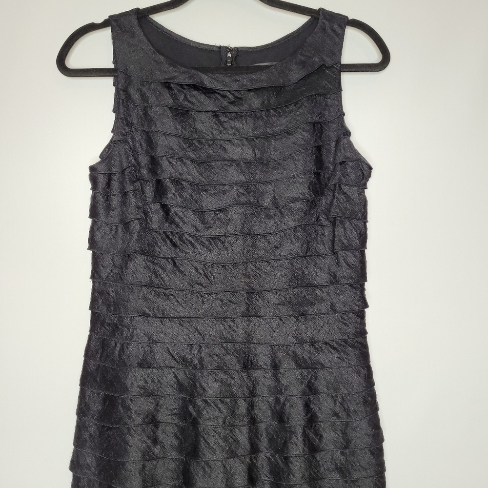 Adrianna Papell Black Evening Dress - Picture 4 of 14